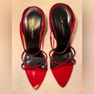 Saint Laurent Women's Gippy Strappy Sandals